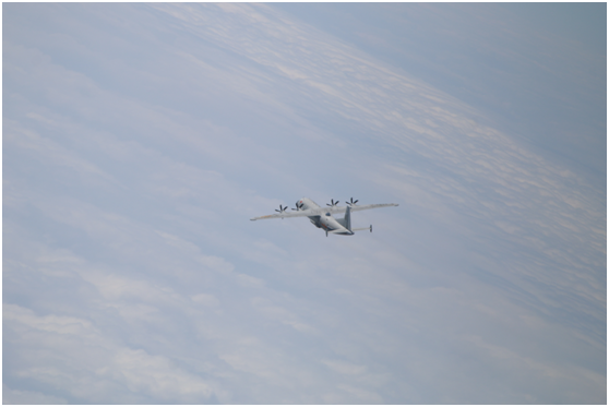 台防务部门：解放军一架侦察机今日进入台湾西南空域