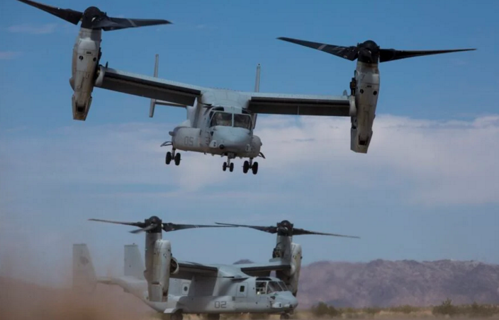 以色列或将购买12架“鱼鹰” 成为日本后第二个进口该飞机国家