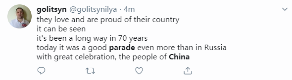 外国人看完中国大阅兵表白 还有人@特朗普:真的酷