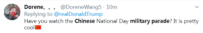 外国人看完中国大阅兵表白 还有人@特朗普:真的酷