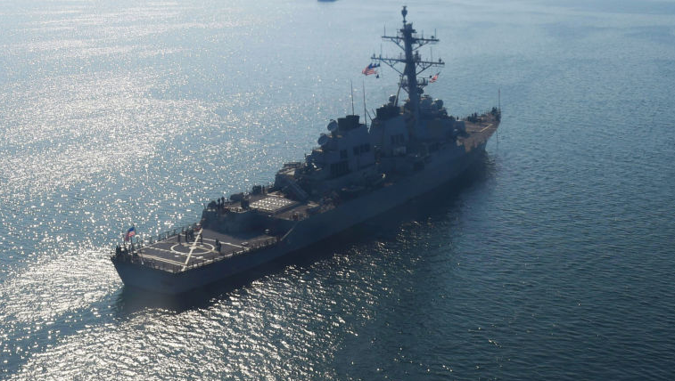 俄与埃及在黑海联合军演 美军神盾舰“恰巧”进入同一海域