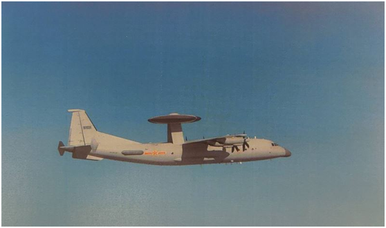 进行实弹射击前一天，绿媒爆解放军预警机朝金门附近绕飞