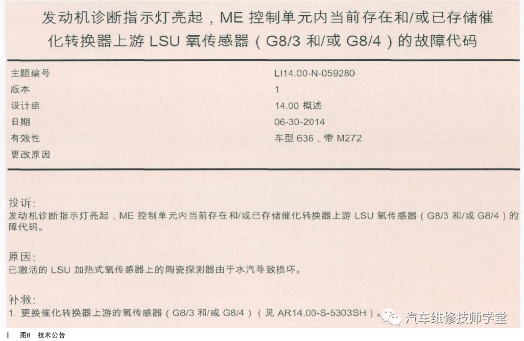 賓士VITO發動機故障燈經常點亮檢修過程 汽車 第12張