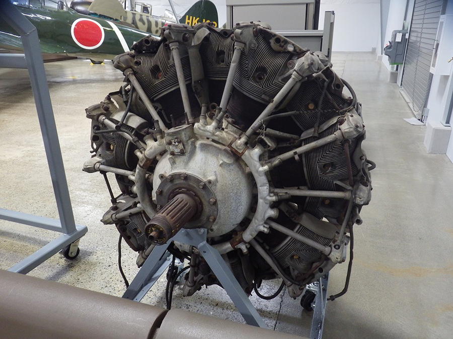 中岛 荣星型气冷发动机所以啊,零式战斗机的发动机相对来讲并不是太