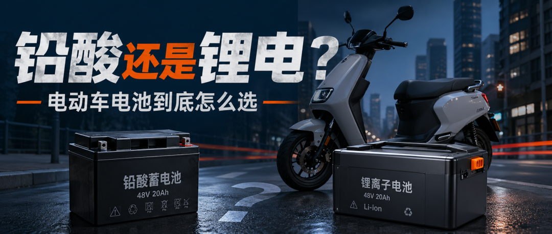 铅酸还是锂电怎么选封面