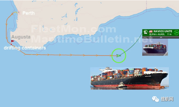 事故丨马士基一集装箱船10名船员在美国港口新冠检测呈阳性，达飞一集装箱船在澳洲出现集装箱落水！