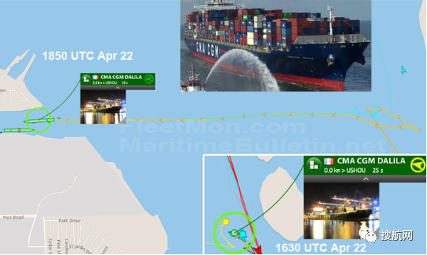 突发，达飞旗下一集装箱船发生搁浅，曾挂靠上海宁波深圳多个港口！（附视频）