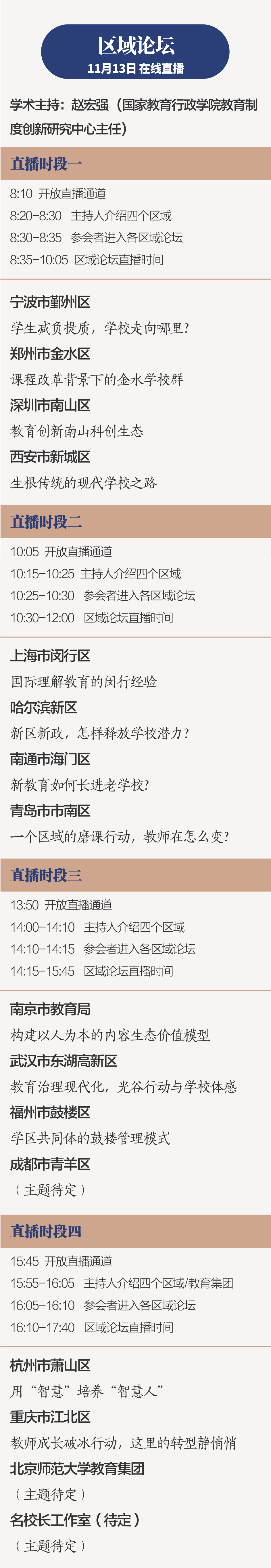 16个区域联动 看见一线学校的行动生态 第七届中国教育创新年会区域论坛 新校长传媒 微信公众号文章阅读 Wemp