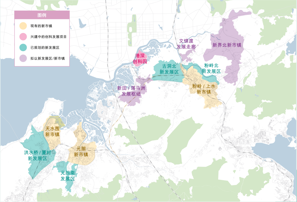 香港公布北部都会区发展策略将与深圳构建双城三圈