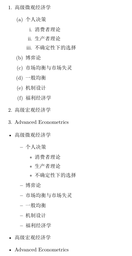Latex 列表环境最全入门总结 Latex工作室 微信公众号文章阅读 Wemp