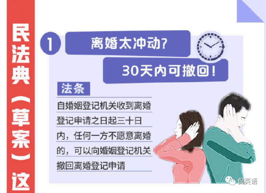 没人敢结婚了 民法典 即将通过 但这个条款争议很大 侃英语 二十次幂