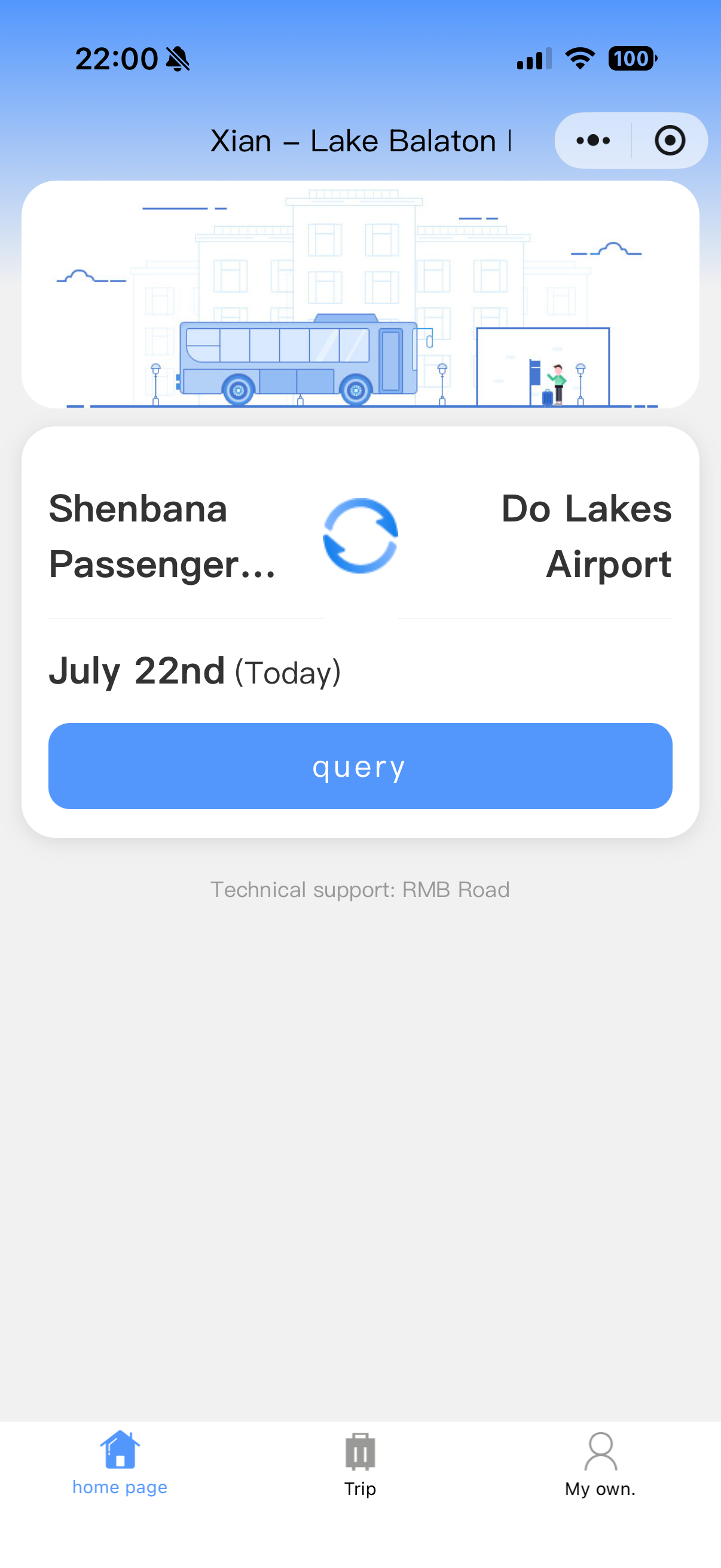 Weixin Mini Program case for Semporna hotel shuttle bus