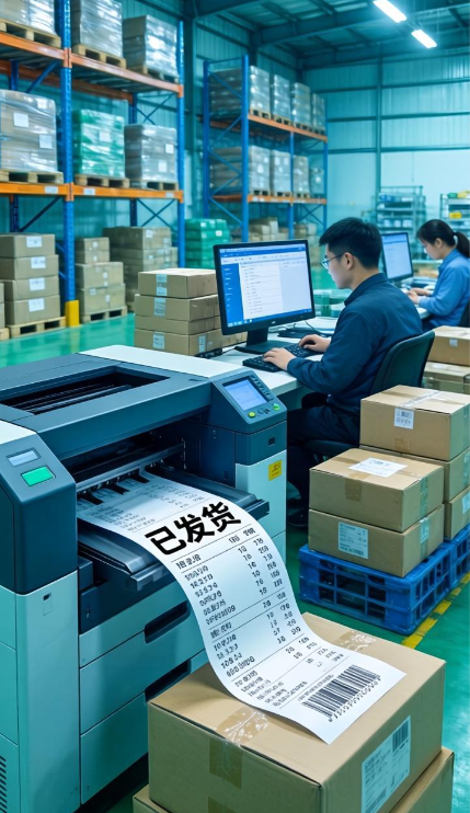 仓库发货快递面单服务
