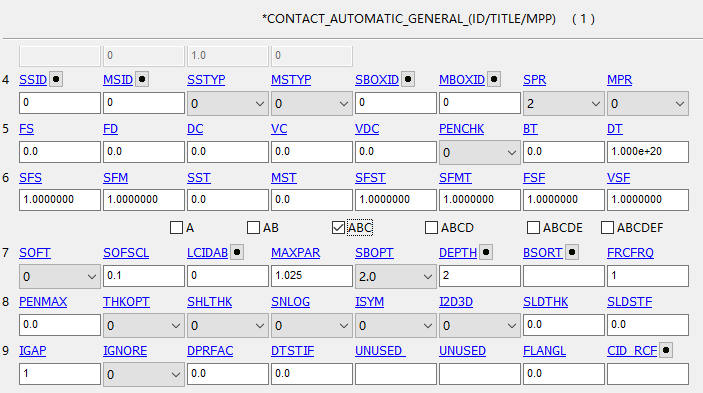 LS-dyna 接触参数的解释的图1