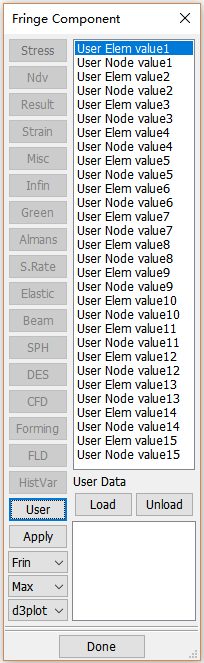 LS-Prepost中快捷键说明的图12