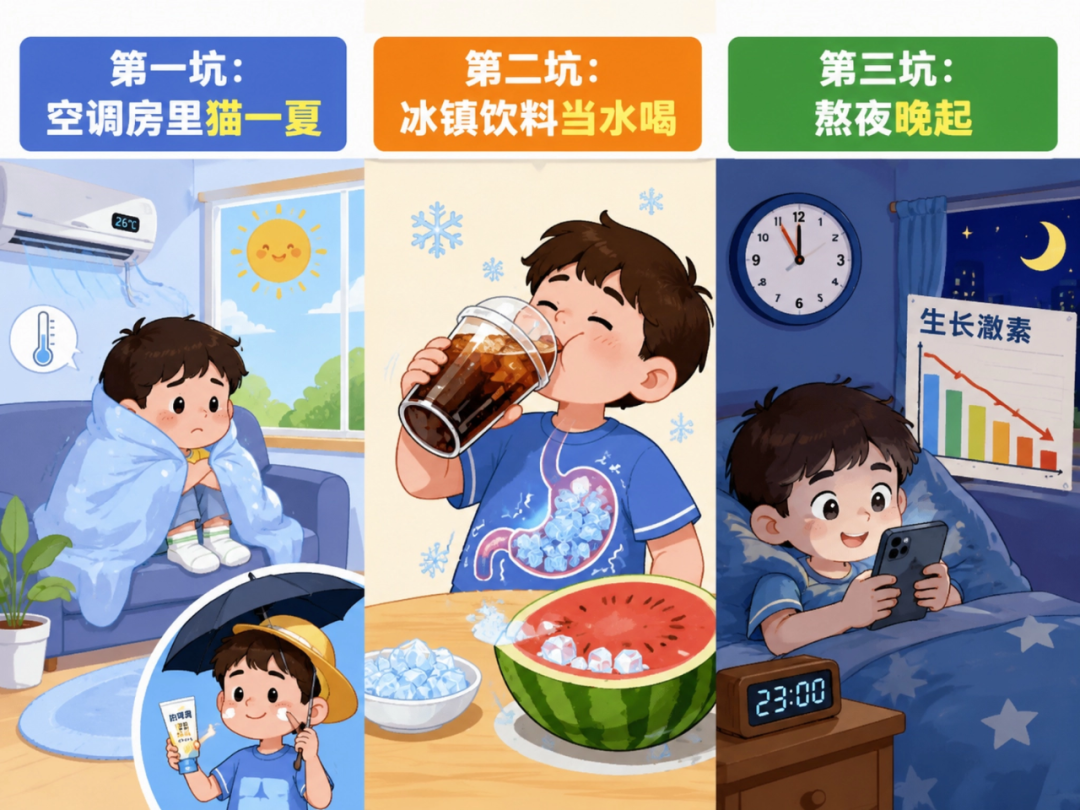 儿童身高误区插画科普.png