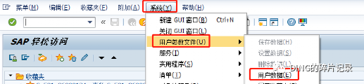 SAP 用户参数设置 - 封面图