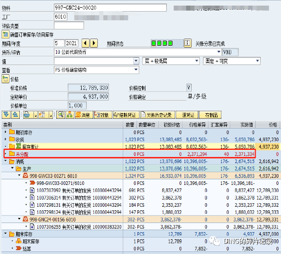 SAP 物料账未分配差异3 - 封面图