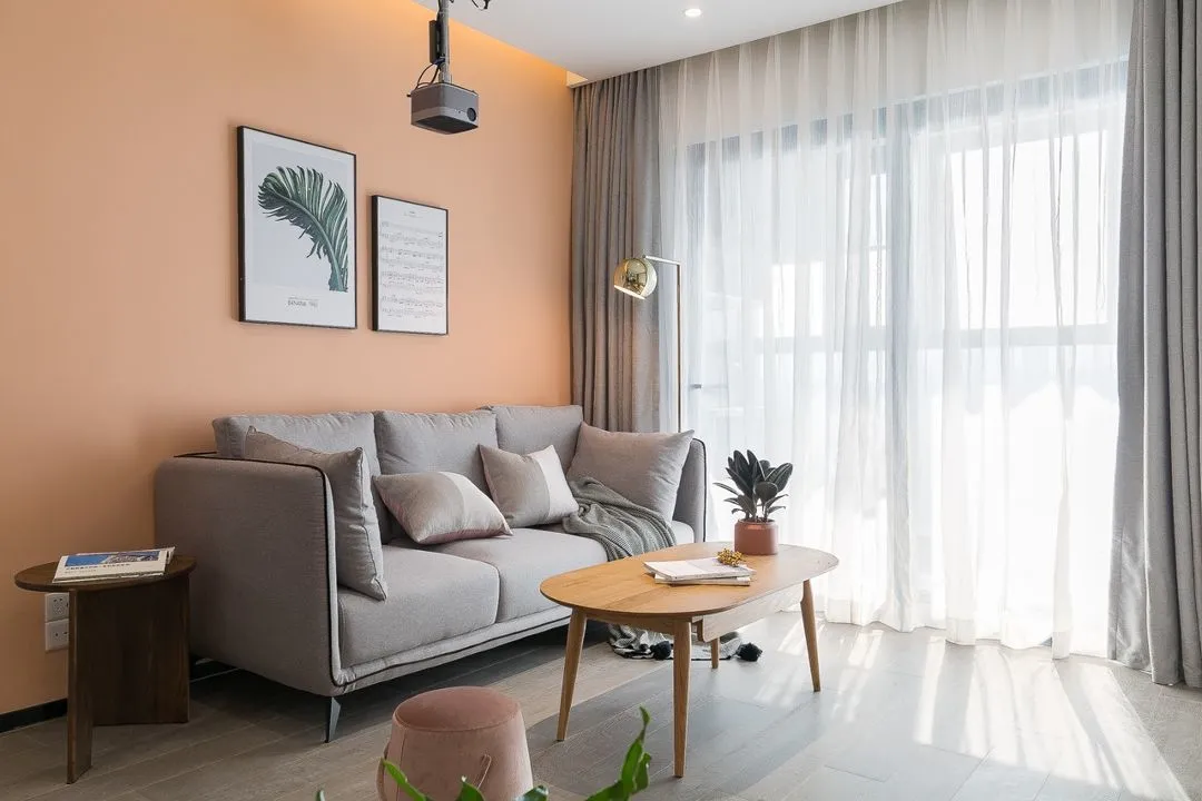 72㎡的小户型好精致，过道设吧台，餐厅加卡座，有颜值更有情调