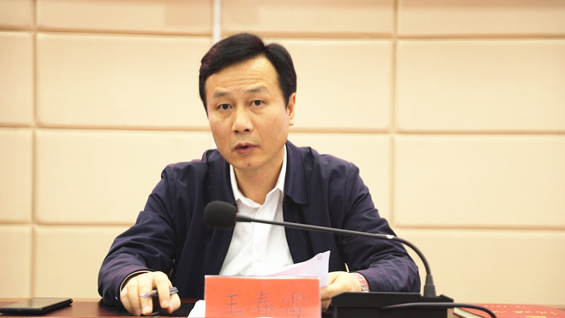 主任高凌平等县领导出席会议,县委常委,常务副县长袁仁勇主持会议,县