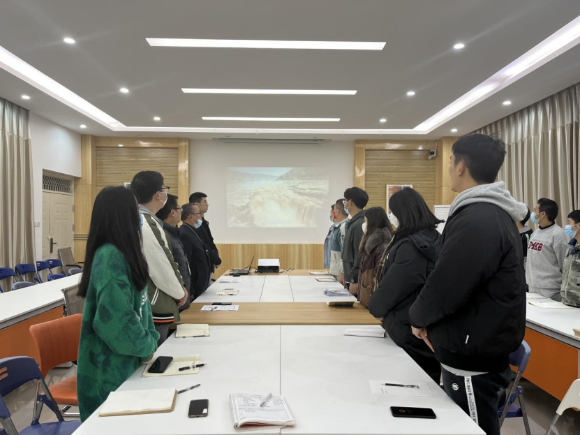 川科中德&人工智能学院全体师生党员专题学习党的十九届六中全会精神(图2)