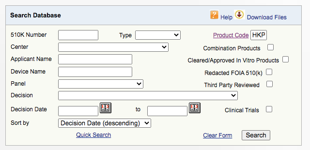 为什么美国的医疗器械注册叫做510kFDA医疗器械注册及查询网站使用攻略_https://www.jmylbn.com_新闻资讯_第13张