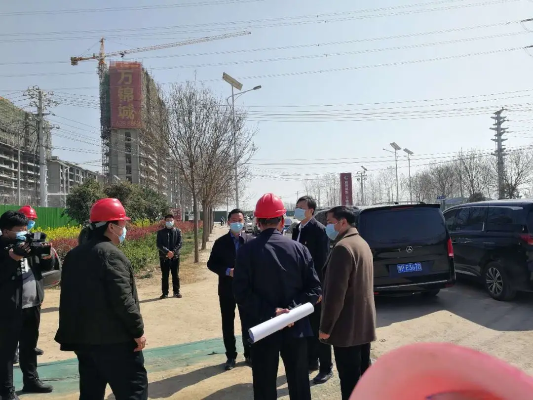 長興鋼構西華項目迎來縣委領導現場指導工作 長興鋼構西華項目迎來縣委領導現場指導工作
