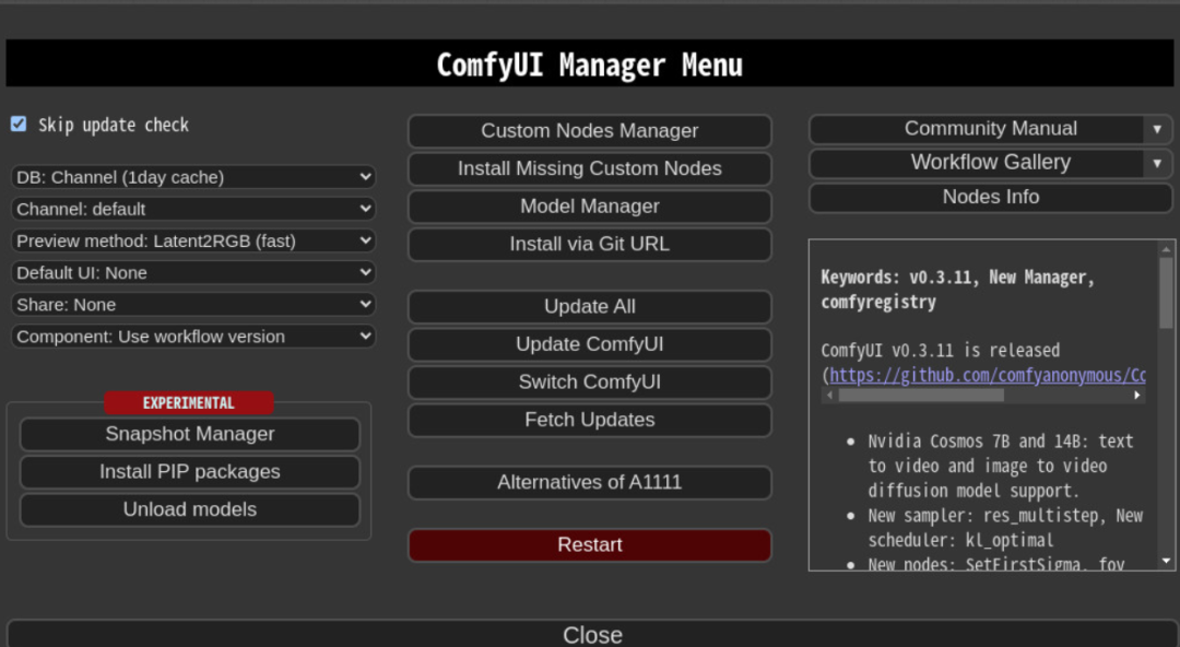 ComfyUI 模型文件结构示意图