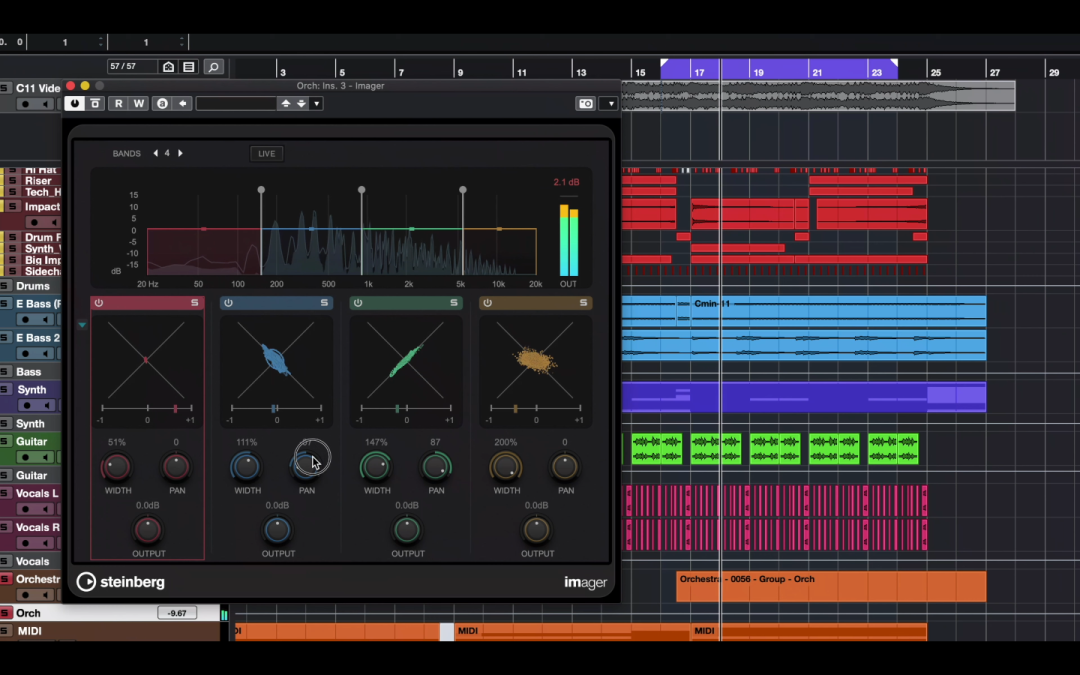 Cubase 13 نىڭ كۆرۈنمە يۈزىنى ت