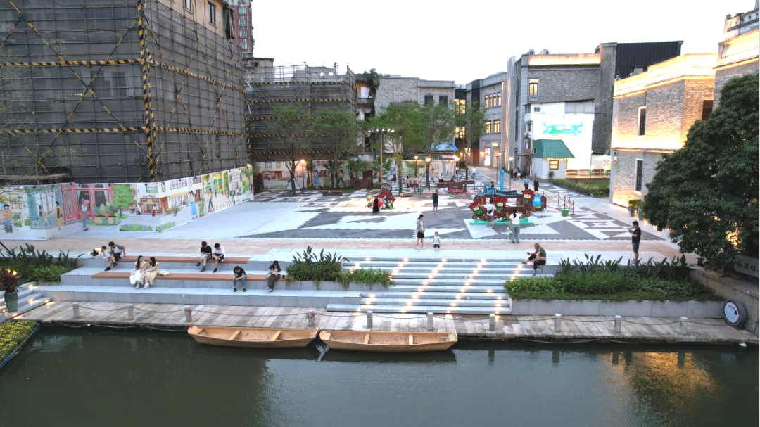 为市民、游客提供滨水活动空间