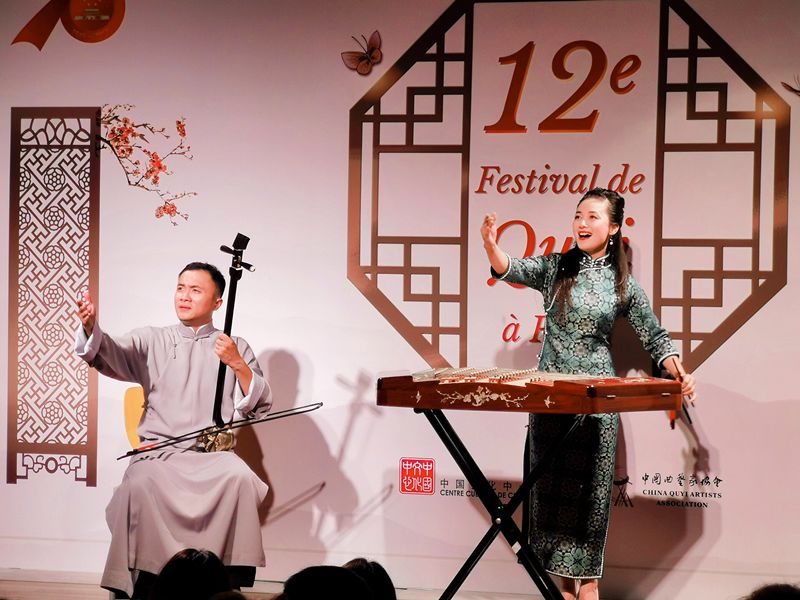 徐州琴书首次亮相巴黎中国曲艺节