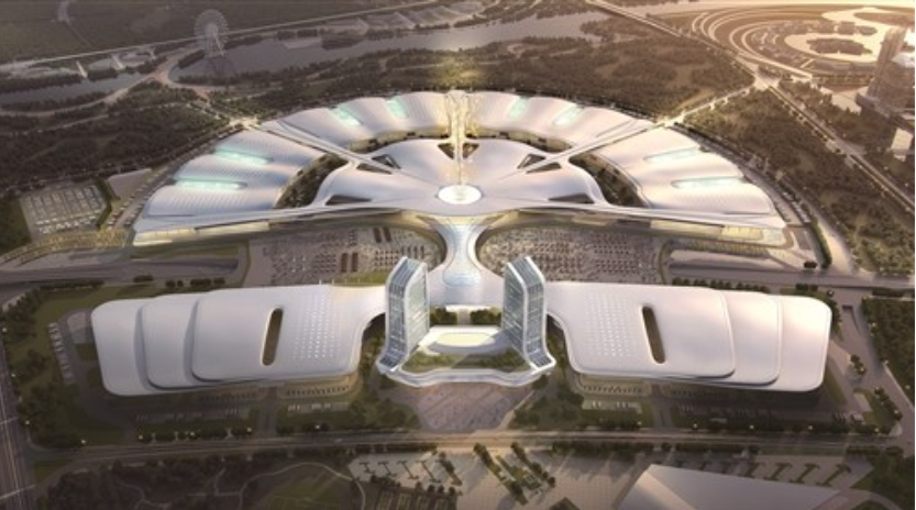 建成后将成为全国第四,江苏第一的国际型会展中心.