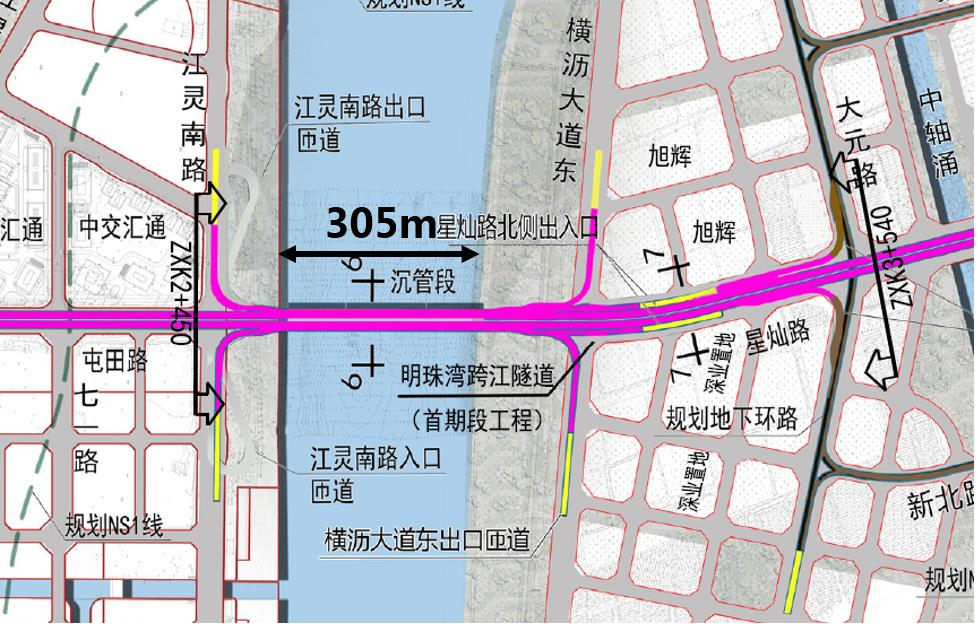 广州南沙明珠湾跨江通道（二期）工程，也要来了！！(图5)