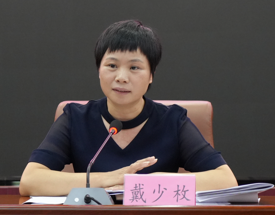 推进会上,连州市委常委,宣传部部长谭丽对目前我市文明城市创建工作