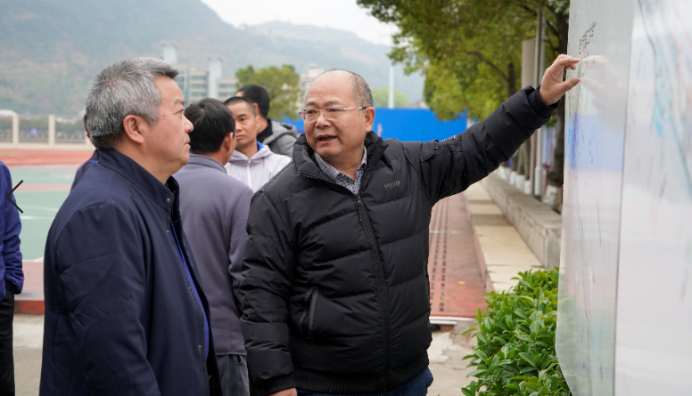 广州对口帮扶清远指挥部领导严志明来连督导调研