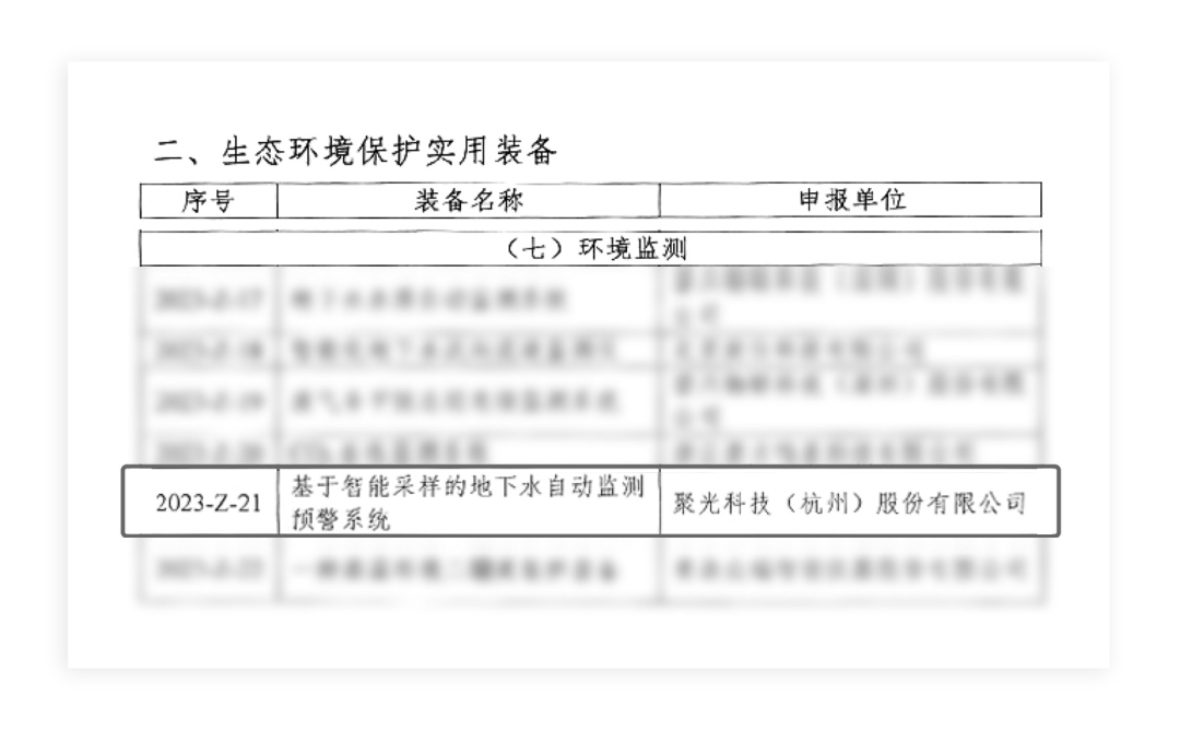聚光科技中標(biāo)千---萬(wàn)---級(jí)地下水環(huán)境監(jiān)管平臺(tái)建設(shè)工程項(xiàng)目！