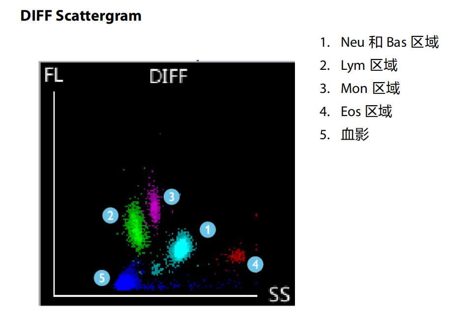 图5 正常diff白细胞分类散点图乳糜血是指血浆呈现乳白色或浑浊的血液