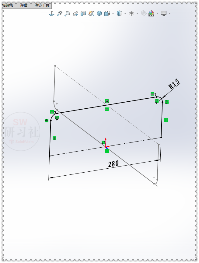 SolidWorks用两种方法画这个储物架的图6