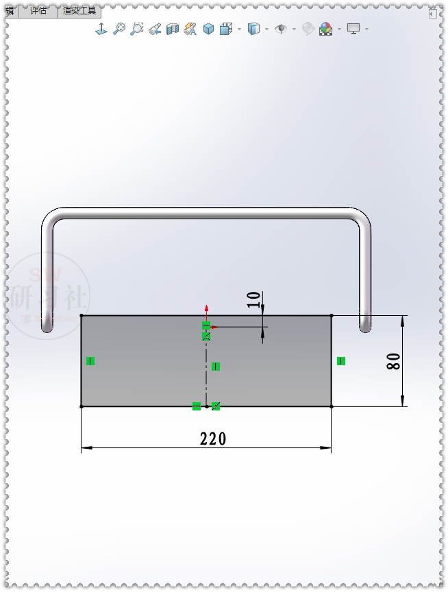 SolidWorks用两种方法画这个储物架的图9