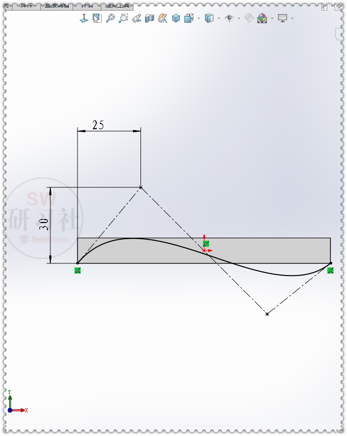 用SolidWorks曲面画一个靠垫的图7