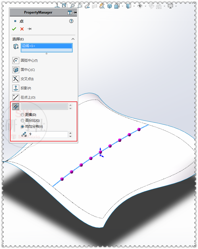 用SolidWorks曲面画一个靠垫的图15