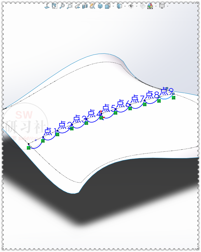 用SolidWorks曲面画一个靠垫的图17