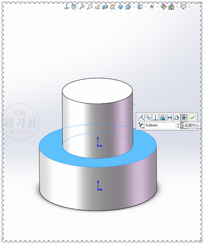 SolidWorks Simulation橡胶挤压弹性仿真的图7