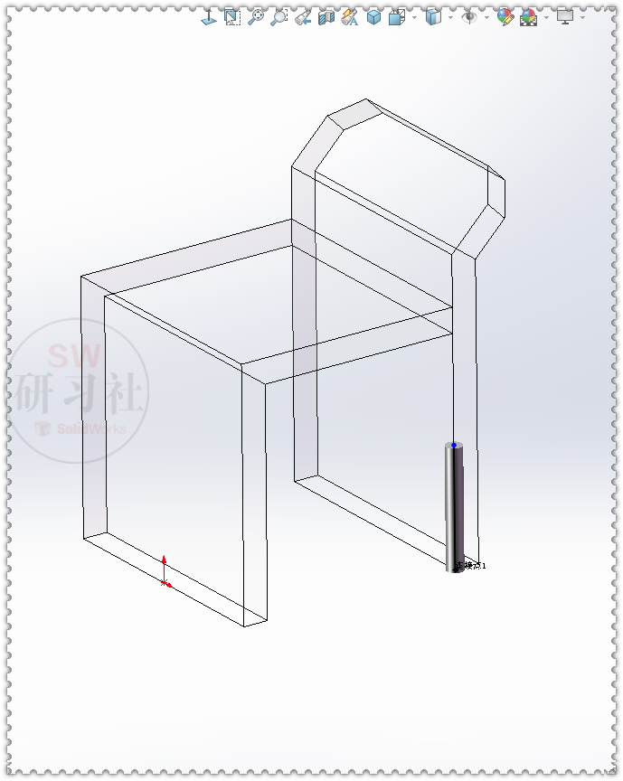 用SolidWorks管路组装一把螺纹钢管椅的图12