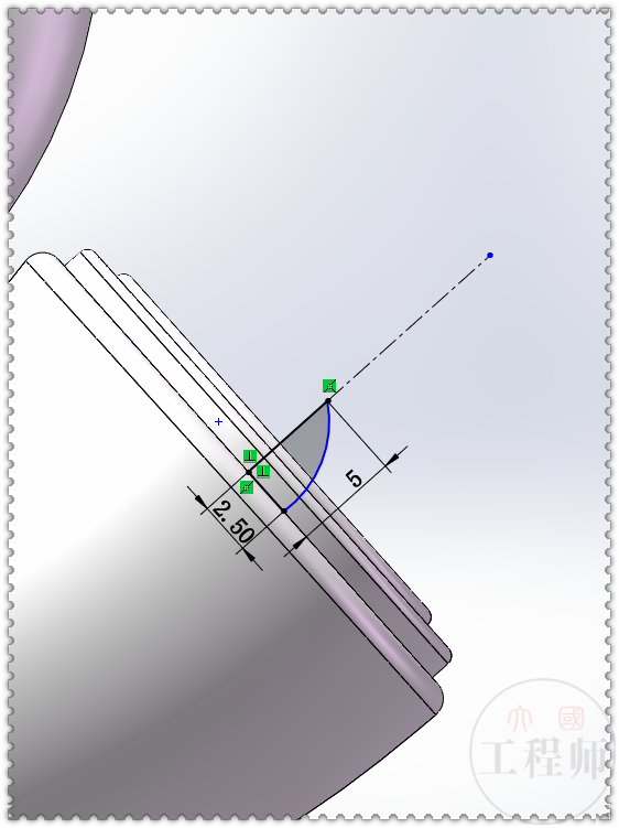 用SolidWorks重画鹦鹉luo音箱，这次用放样画的的图31