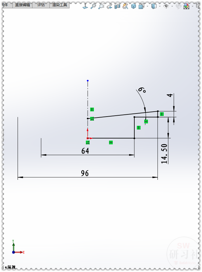 用SolidWorks画叶轮推进器装配体里的叶轮零件的图6