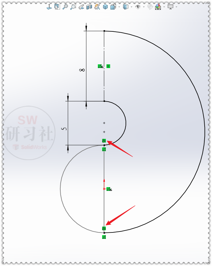 用SolidWorks重画鹦鹉luo音箱，这次用放样画的的图5