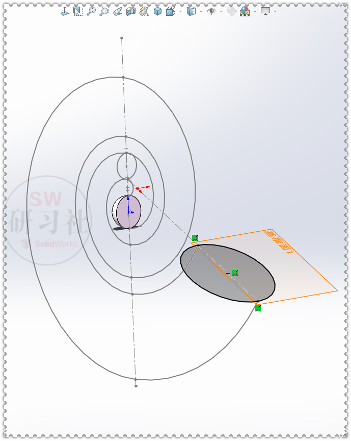 用SolidWorks重画鹦鹉luo音箱，这次用放样画的的图15