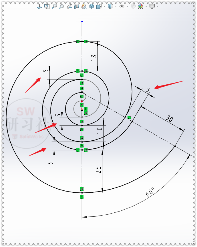 用SolidWorks重画鹦鹉luo音箱，这次用放样画的的图9