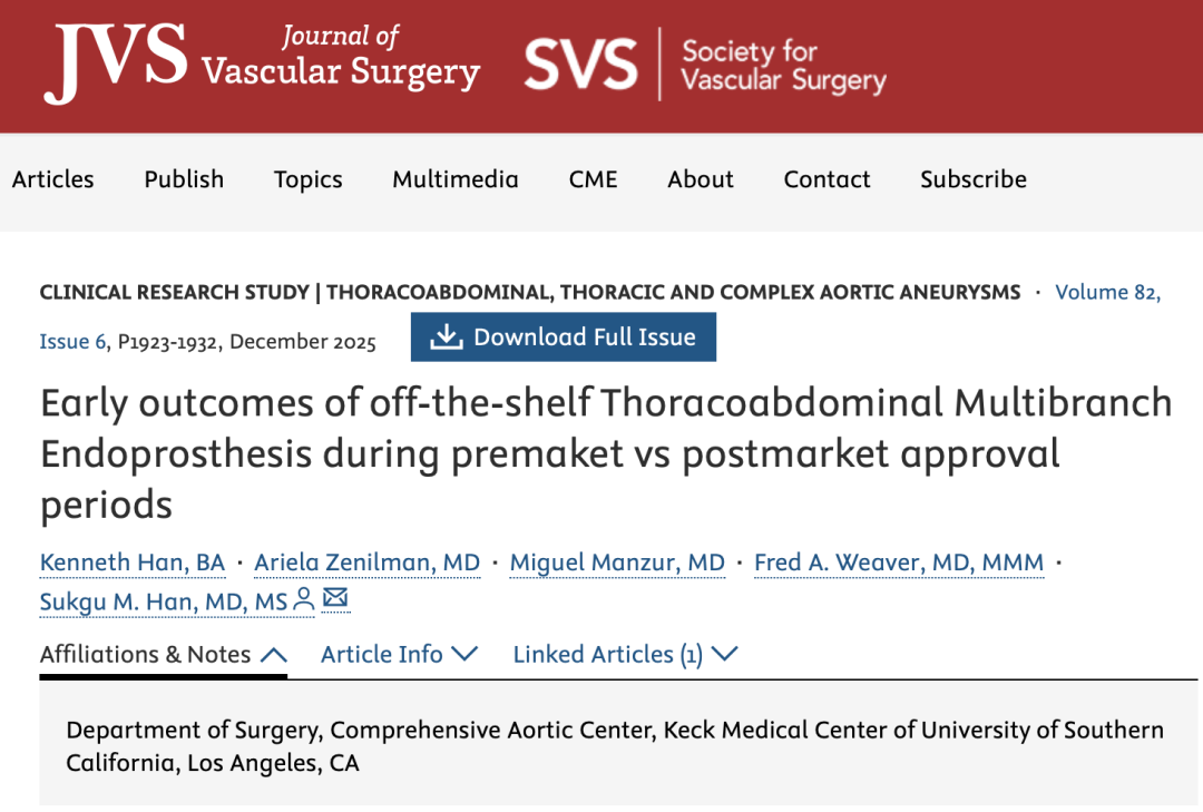 gore医疗怎么样TAMBE重塑复杂主动脉瘤治疗格局的技术解析_https://www.jmylbn.com_新闻资讯_第22张